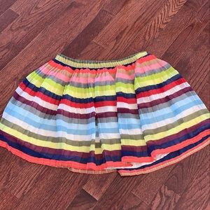 Girls Gap rainbow skirt
